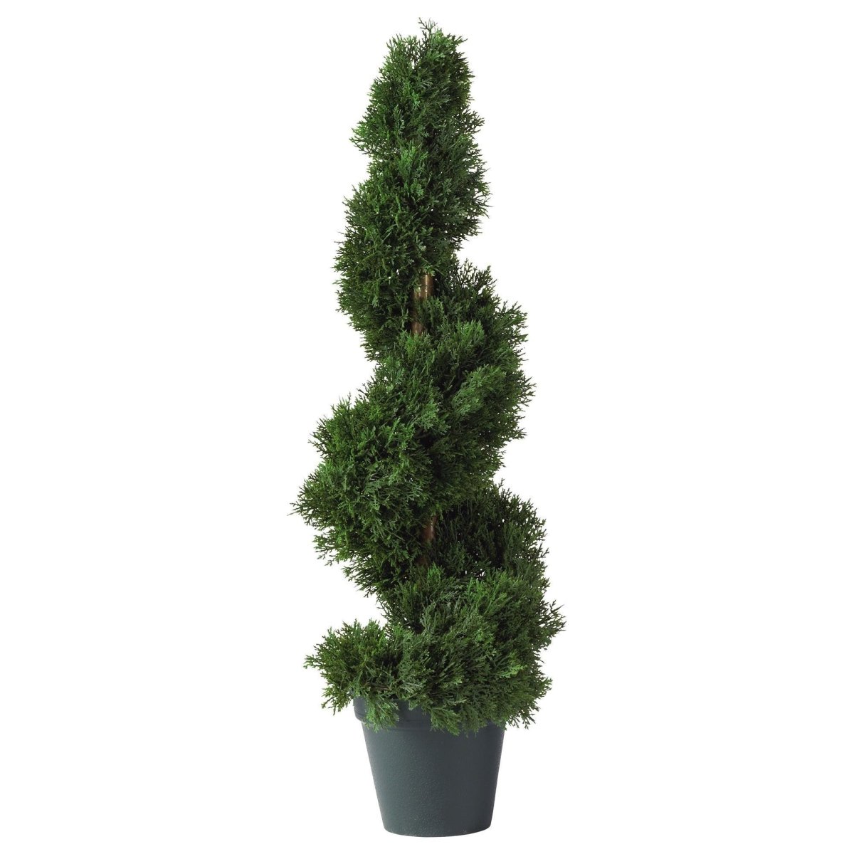 2-Ft Maintenance Free Spiral Cedar Topiary