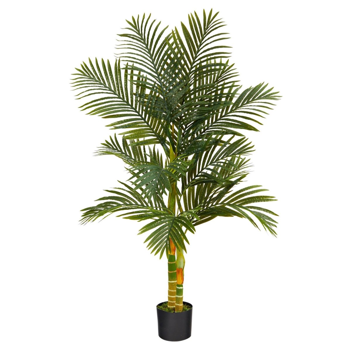 5-ft Golden Cane Artificial Palm Tree - Bring Paradise Indoors