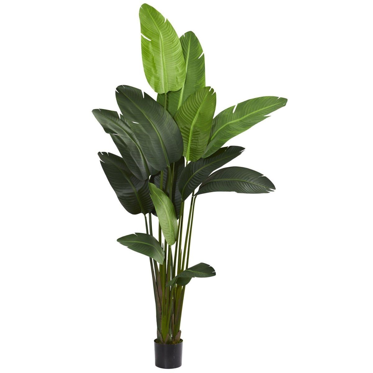 7-ft DIY Traveler’s Palm Artificial Tree Kit In Woven Planter