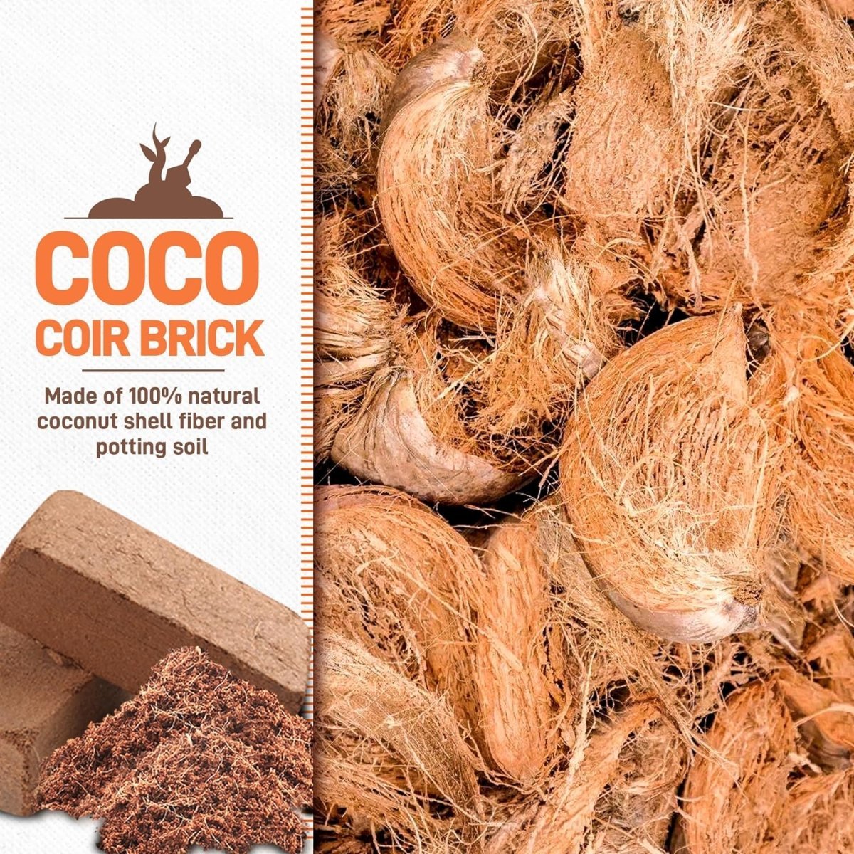 Eco Friendly Coco Coir - Organic Peat Moss