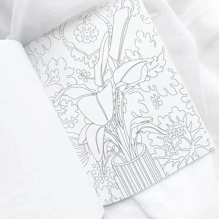 Houseplant Lover Coloring Book | 50 Pages Of Botanical Bliss
