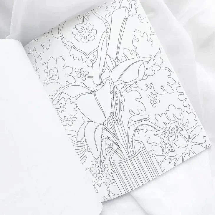 Houseplant Lover Coloring Book | 50 Pages Of Botanical Bliss