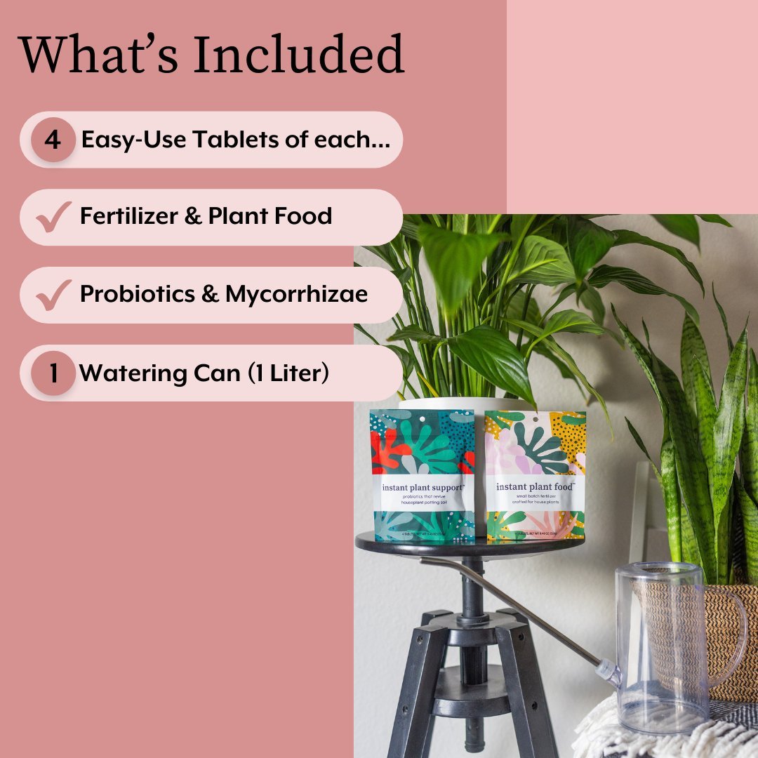 Instant Plant Food Houseplant GROW Bundle