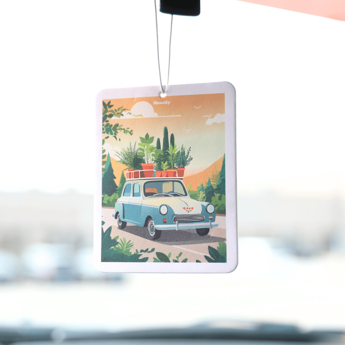 Mossify Air Fresheners | Plant-Themed Air Fresheners: Plant-Mobile