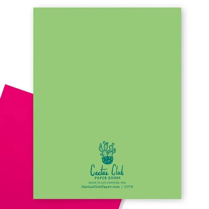 Plant Freak Birthday Card