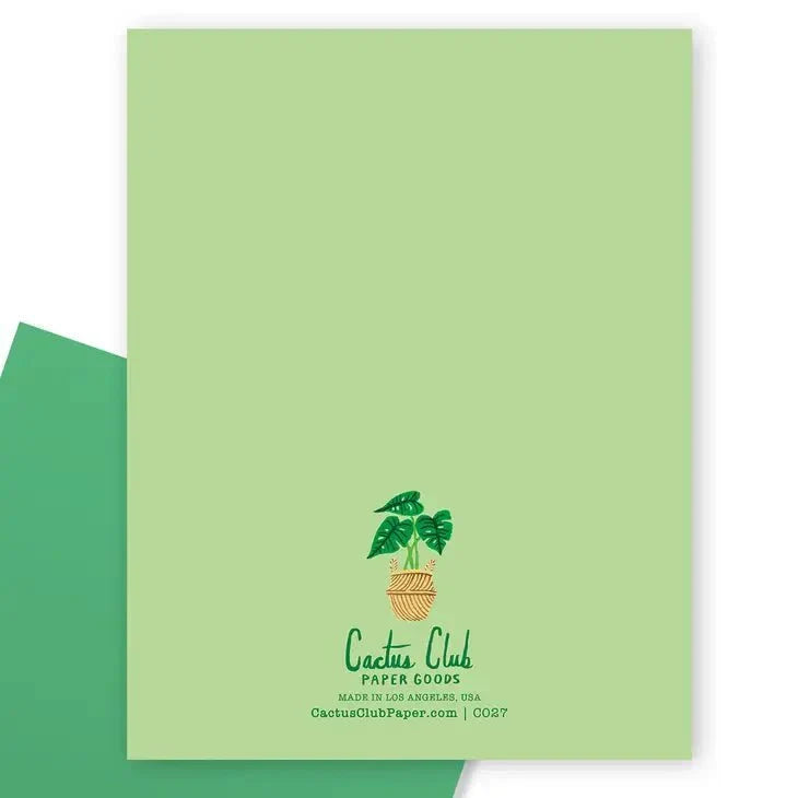 Plant Party Birthday Card