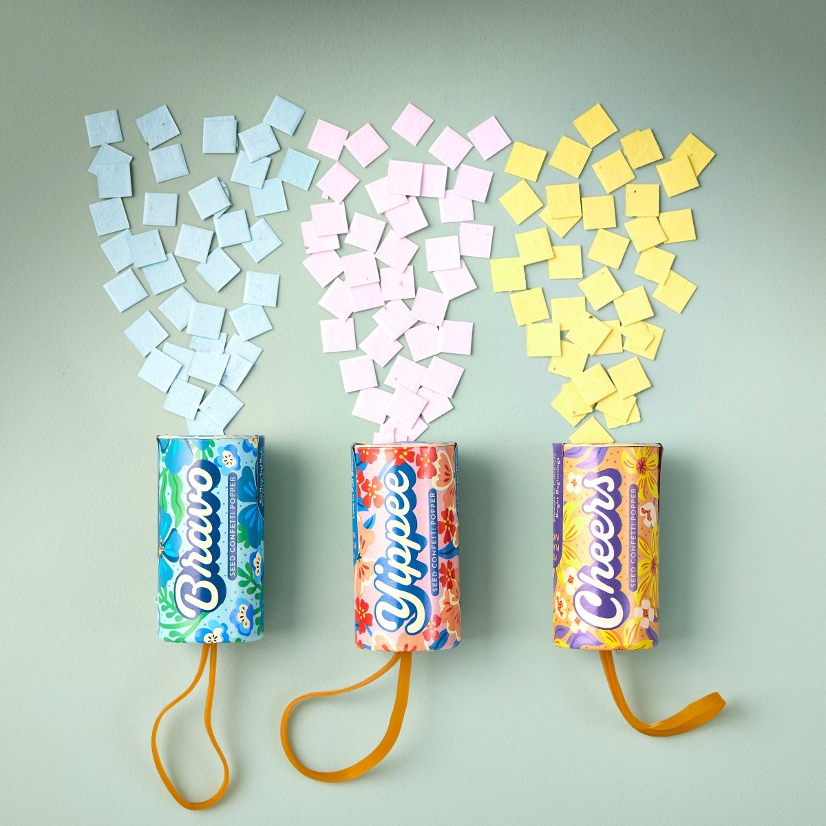 Seed Confetti Popper – Eco-Friendly Party Favors That Grow Wildflowers!