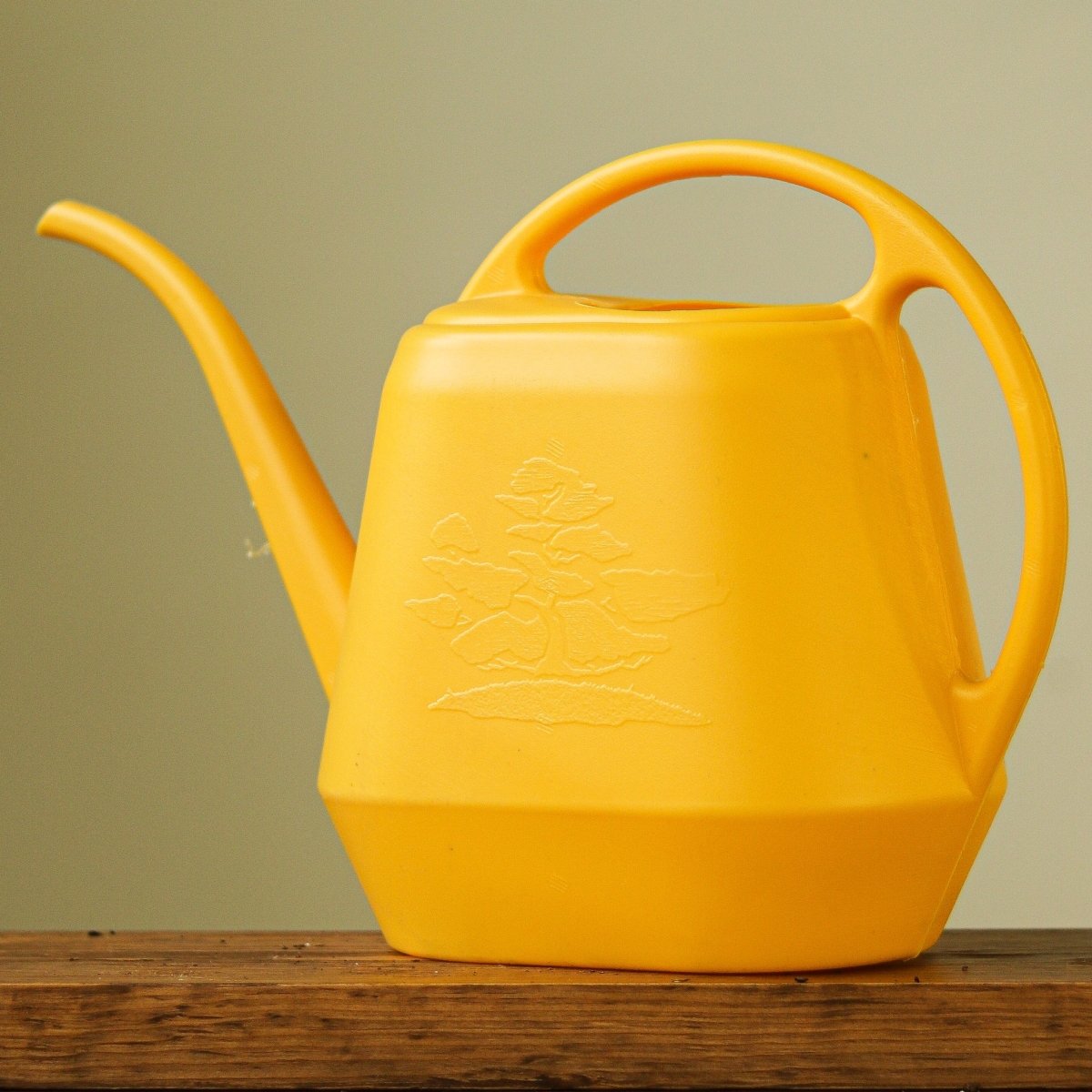 Watering Can Aqua Rite 1.2 Gal. (144 Oz) Earthy Yellow