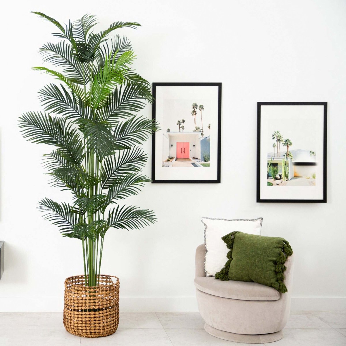  10-ft Artificial Paradise Palm Tree