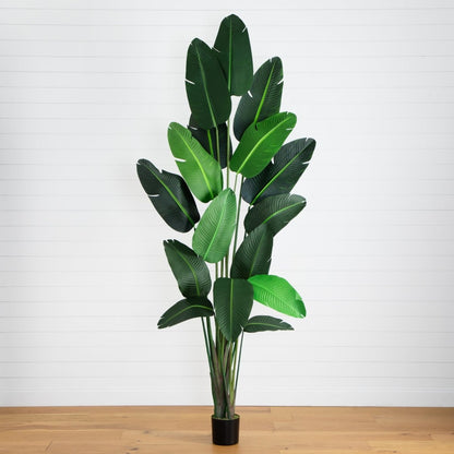  10-ft Artificial Travelers Palm Tree – Grand Tropical Statement