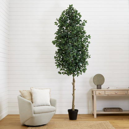  10-ft Faux Ficus Tree | Lifelike Indoor Tree – Ed's Plant Shop