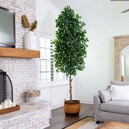  10-ft Faux Ficus Tree | Lifelike Indoor Tree – Ed's Plant Shop