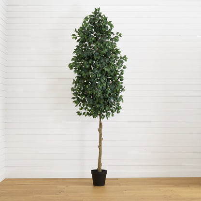  10-ft Faux Ficus Tree | Lifelike Indoor Tree – Ed's Plant Shop