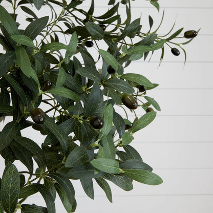  10-ft Faux Olive Tree | Mediterranean-Inspired Decor – Ed's Plant Shop