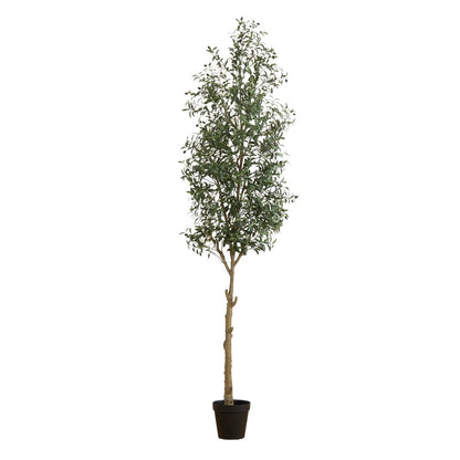  10-ft Faux Olive Tree | Mediterranean-Inspired Decor – Ed's Plant Shop