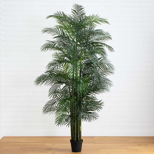 10-ft UV Resistant Artificial Areca Palm Tree (Indoor/Outdoor)