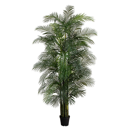  10-ft UV Resistant Artificial Areca Palm Tree (Indoor/Outdoor)