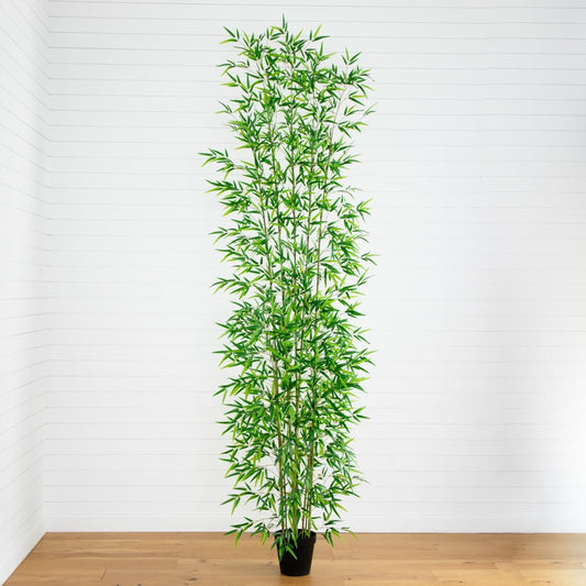  11-ft Artificial Bamboo Tree With Bendable Branches | Japanese-Inspired Decor