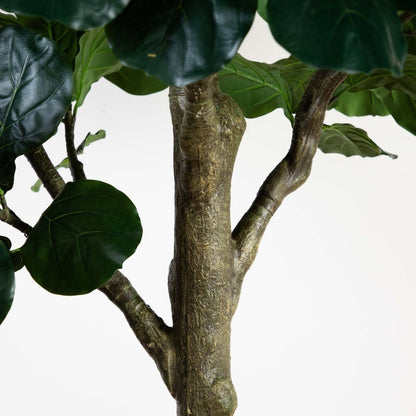  13-ft Faux Fiddle Leaf Fig Tree | Lifelike Indoor Tree
