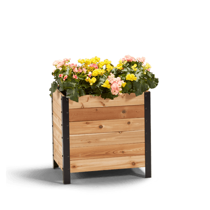  18" X 24" Cedar Planter Box – 24" Tall | Raised Garden Bed
