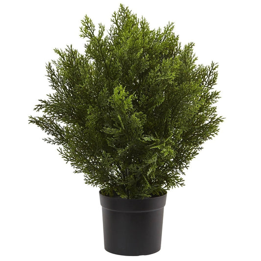  2-ft Artificial Cedar Bush (Indoor/Outdoor)