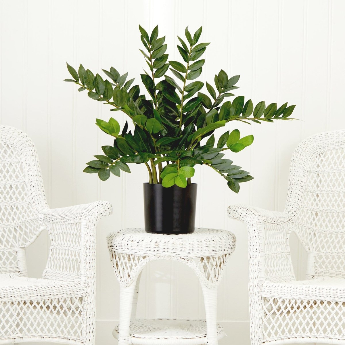  28-in Artificial ZZ Plant | Faux Zamioculcas For Effortless Indoor Greenery