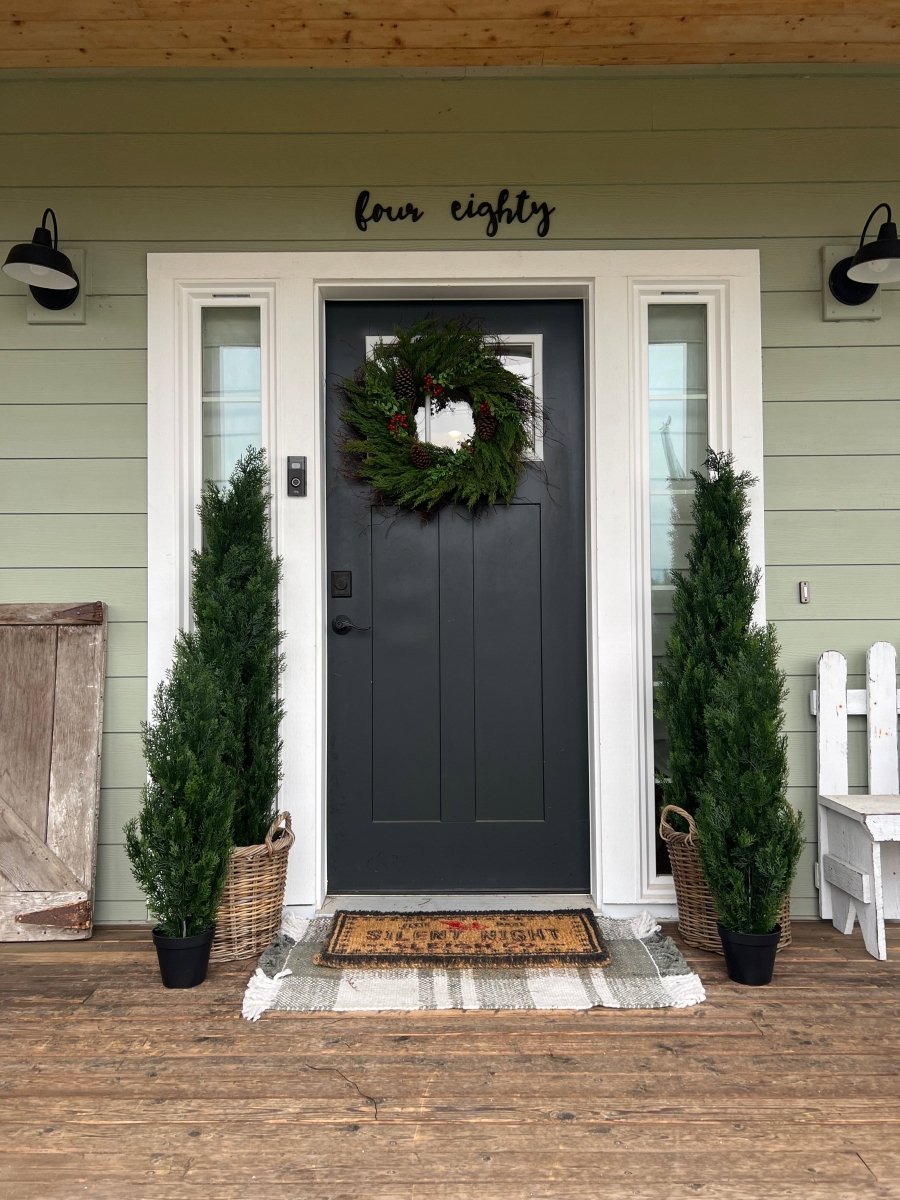  3-ft Realistic Artificial Pine Tree For Rustic Cabin Decor - Indoor/Outdoor