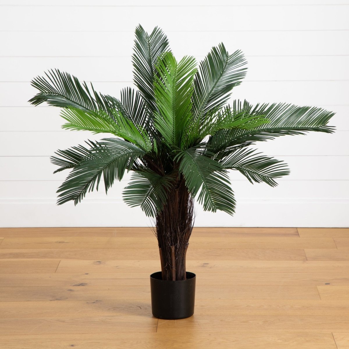  3-ft UV‑Resistant Cycas Palm Tree – Indoor/Outdoor Faux Plant