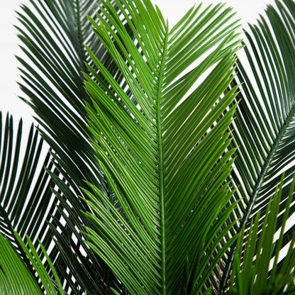  3-ft UV‑Resistant Cycas Palm Tree – Indoor/Outdoor Faux Plant