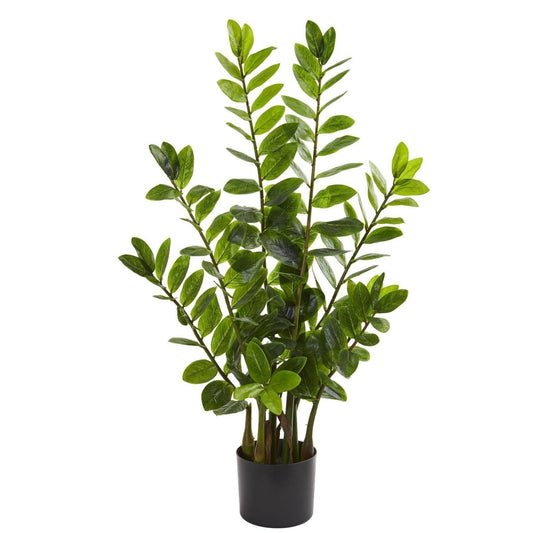  3-ft Zamioculcas Artificial ZZ Plant – Lifelike Indoor Décor