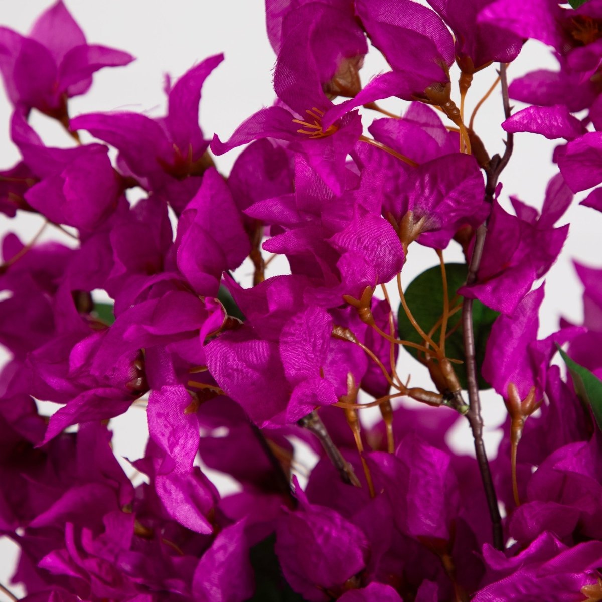  30-in Artificial Bougainvillea Arrangement In Glass Vase