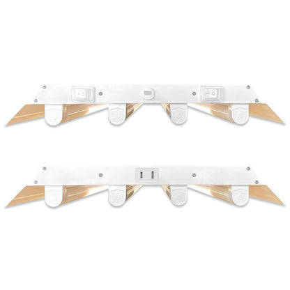  4' 4 Bulb LED Grow Light – T5 HO 2.0 Sun White Pro Spectrum