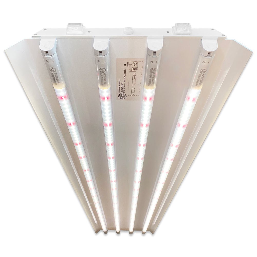  4' 4 Bulb LED Grow Light – T5 HO 2.0 Sun White Pro Spectrum