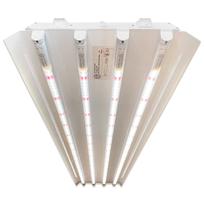  4' 4 Bulb LED Grow Light – T5 HO 2.0 Sun White Pro Spectrum