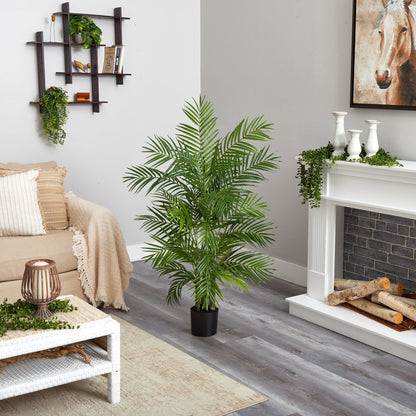 4-ft Areca Artificial Silk Palm Tree