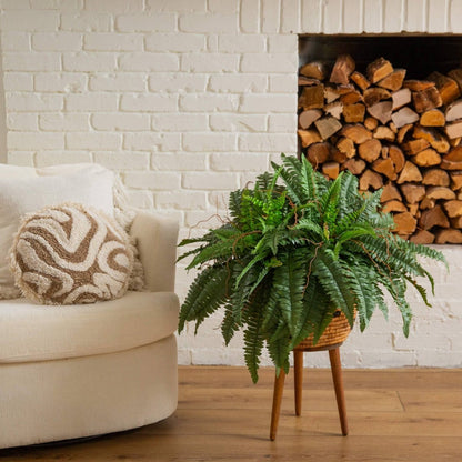  40″ Artificial Boston Fern (Set Of 2)