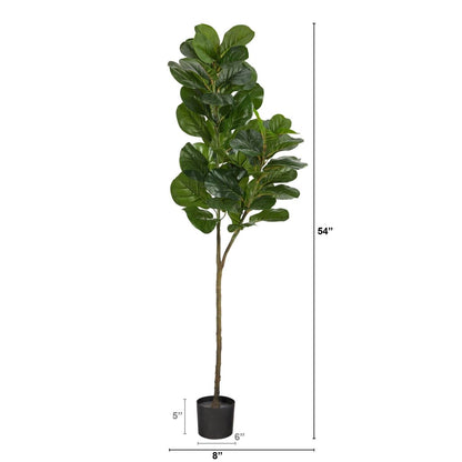  4.5-ftFiddle Leaf Fig Artificial Tree