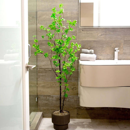  5-ft Artificial Minimalist Enkianthus Tree