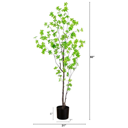  5-ft Artificial Minimalist Enkianthus Tree