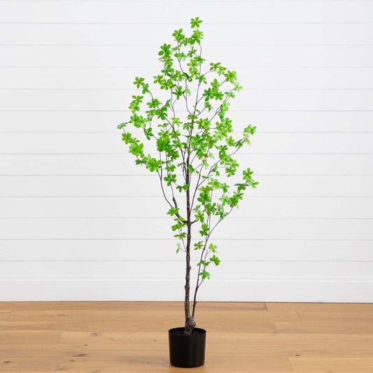  5-ft Artificial Minimalist Enkianthus Tree