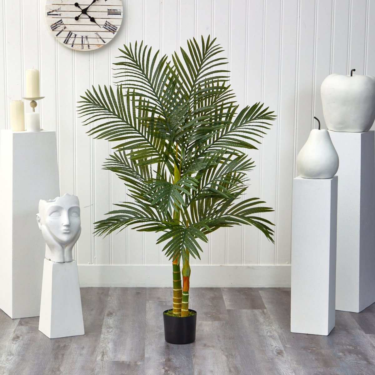  5-ft Golden Cane Artificial Palm Tree - Bring Paradise Indoors