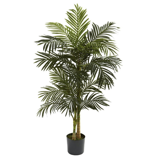  5-ft Golden Cane Palm Tree – Realistic Tropical Artificial Plant