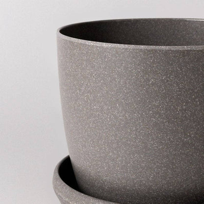 5” Upcycled Mini Planter And Saucer – Earth-Friendly Design