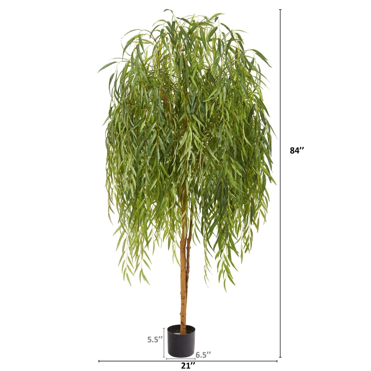  7-ft Willow Artificial Tree