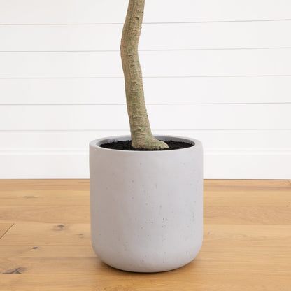  7.5-ft Faux Eucalyptus Tree | Realistic Indoor Greenery – Ed's Plant Shop