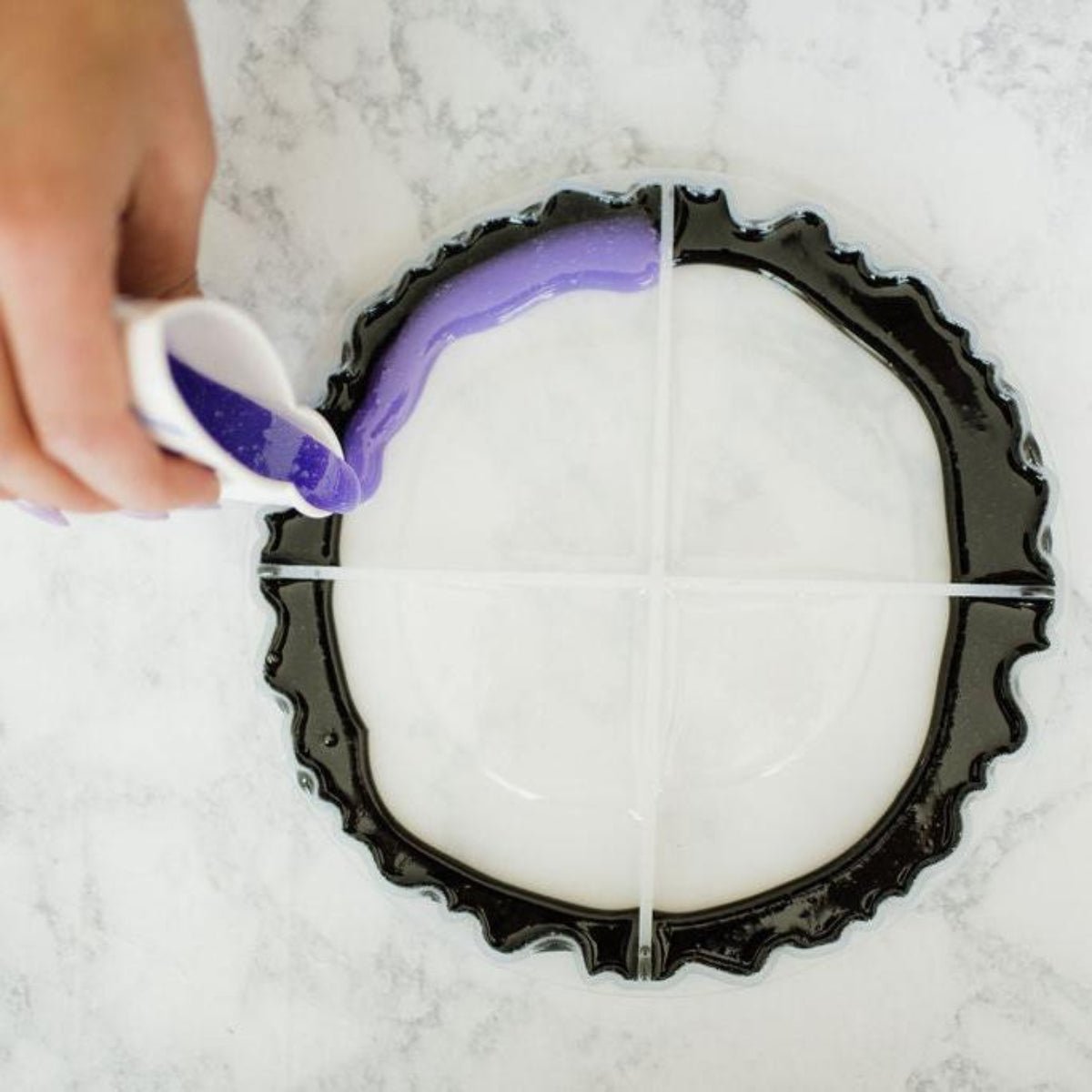  Agate Resin Coasters Kit