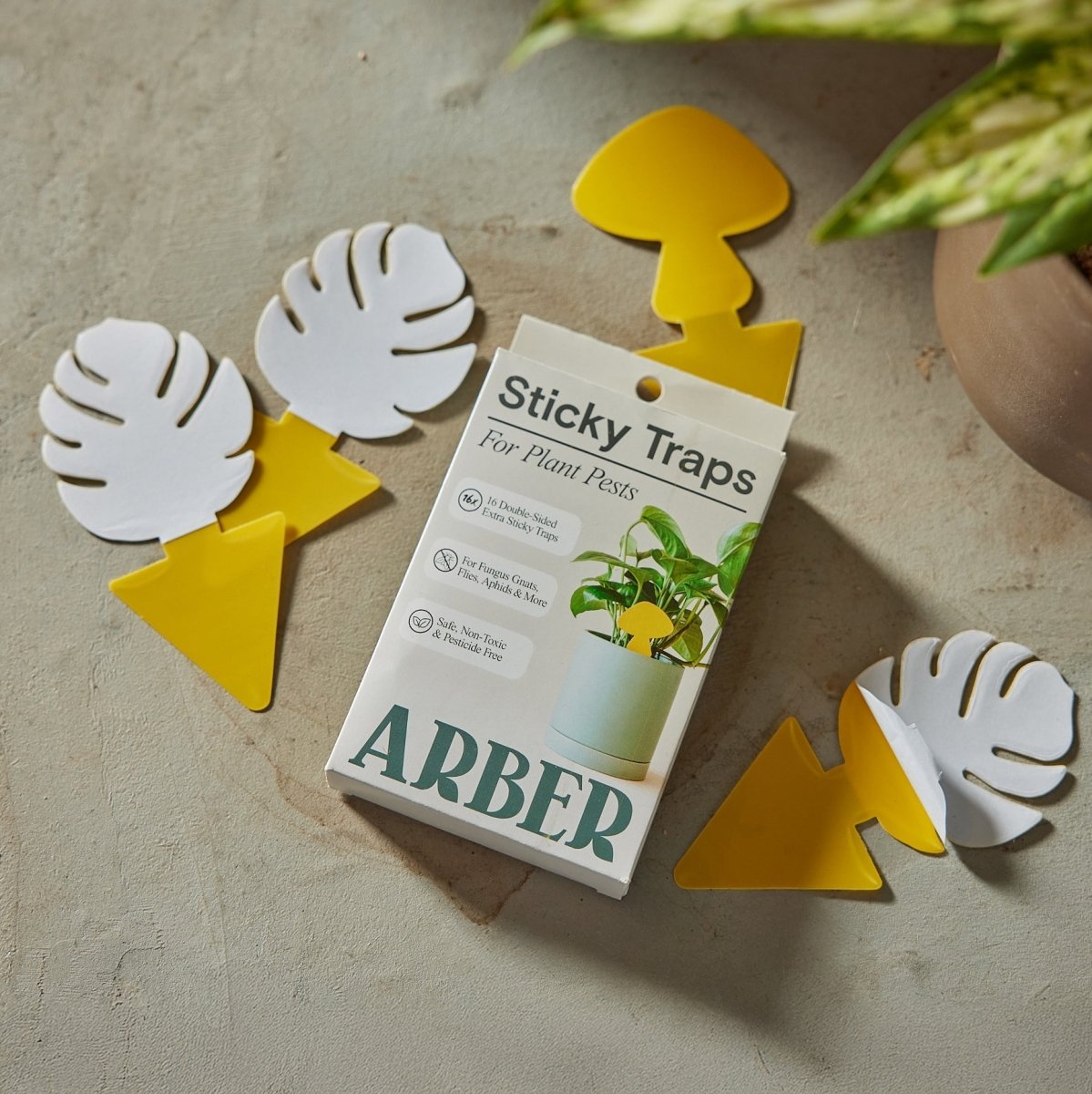  Arber Sticky Traps – 16-Pack Plant Pest Control