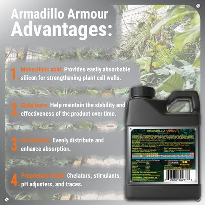  Armadillo Armour – Monosilicic Acid For Stronger, Healthier Plants
