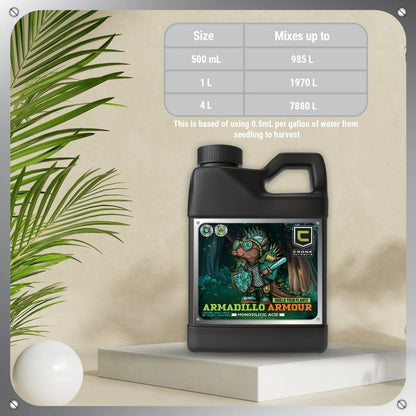  Armadillo Armour – Monosilicic Acid For Stronger, Healthier Plants