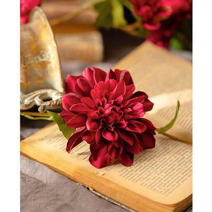  Artificial Dahlia Flower Vine 59" Long